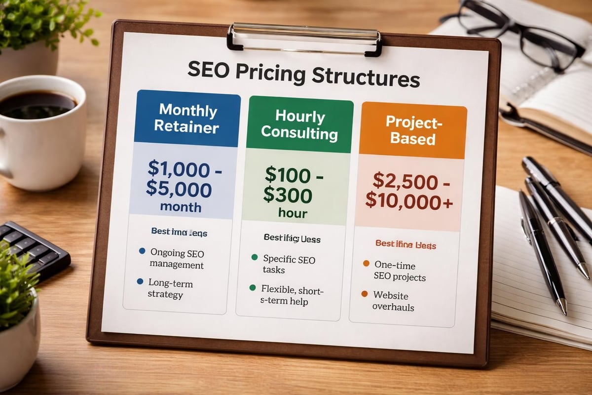 SEO pricing models comparison