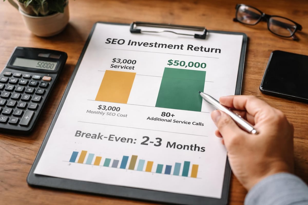 ROI calculation for mid-tier SEO