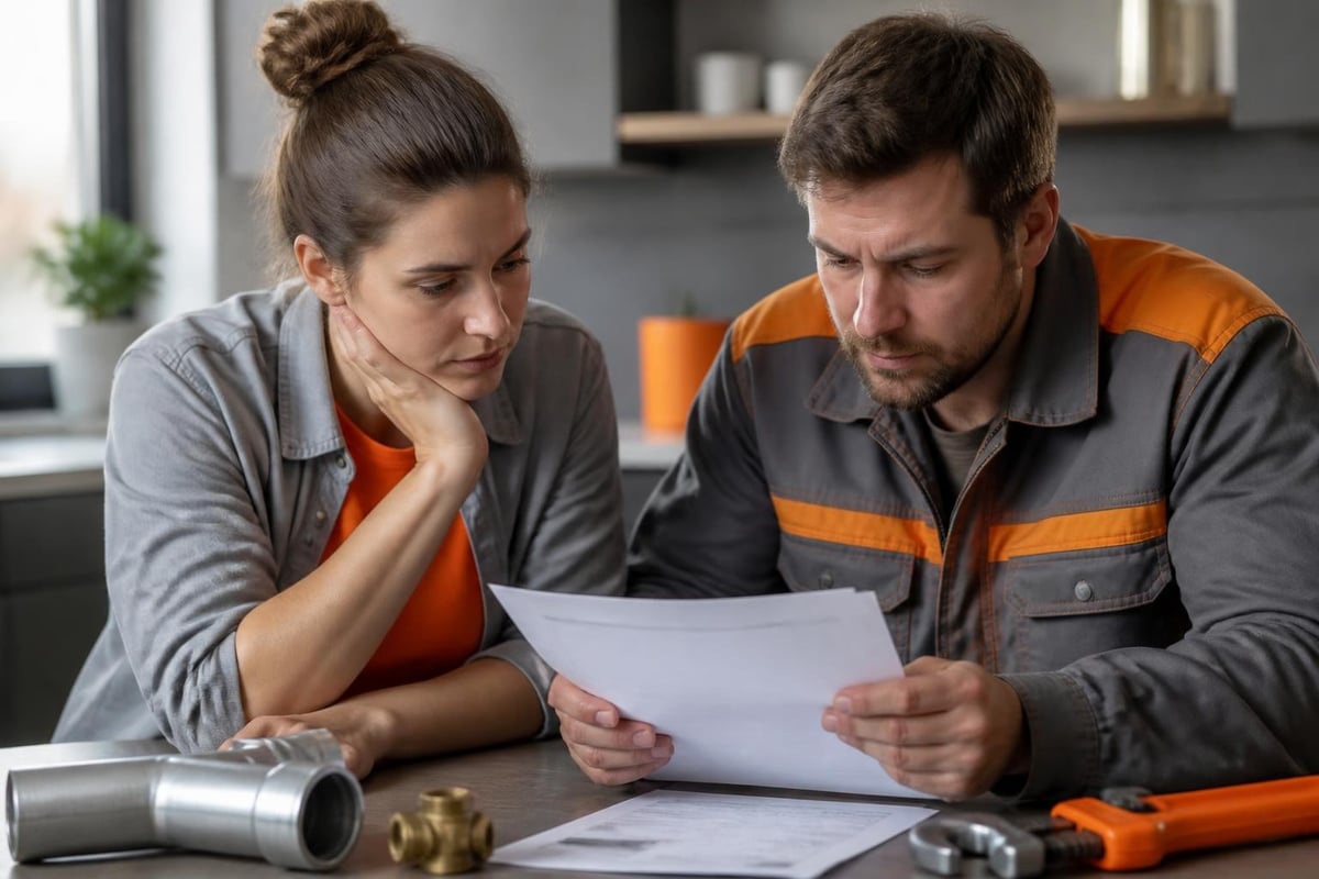 Plumbing quote comparison