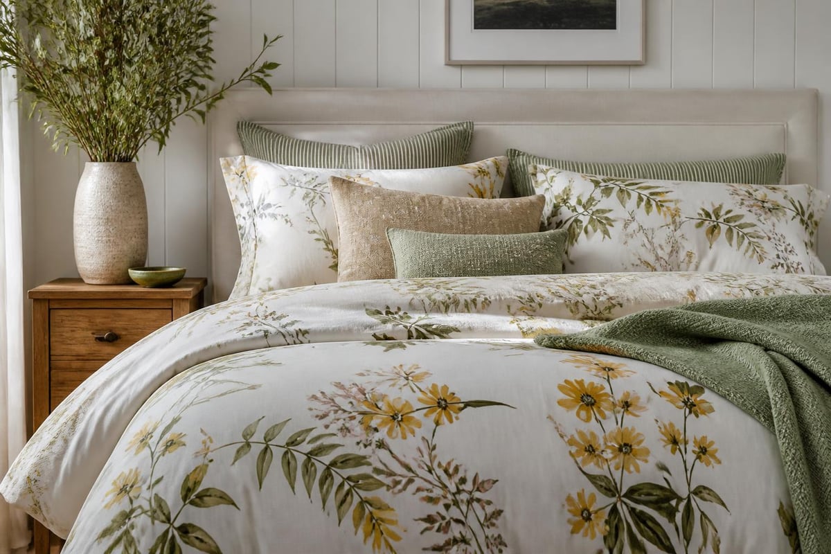 Floral pattern varieties in bedding