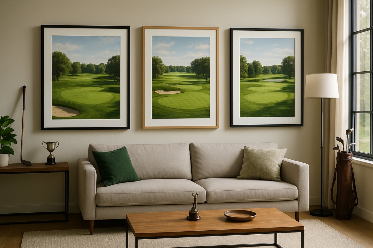 The Rising Popularity of Golf Prints in Modern Décor