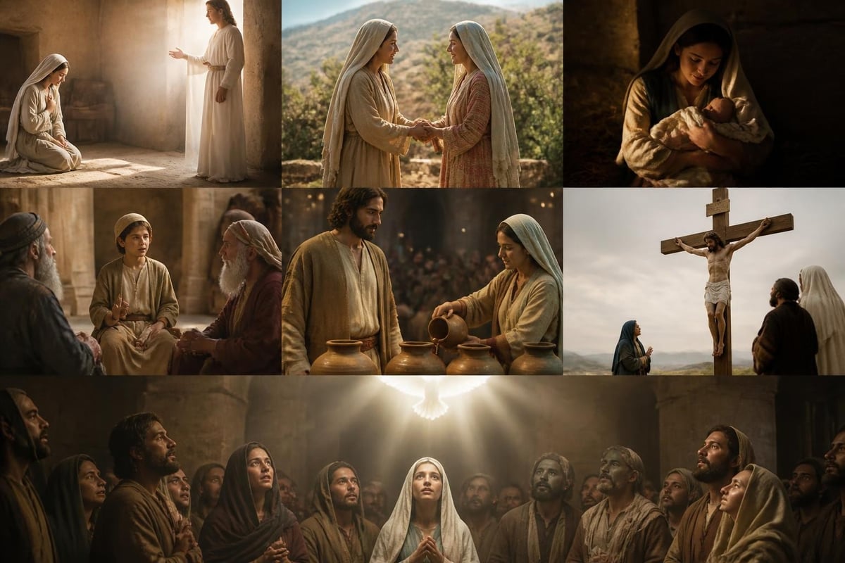 Mary's role in salvation history