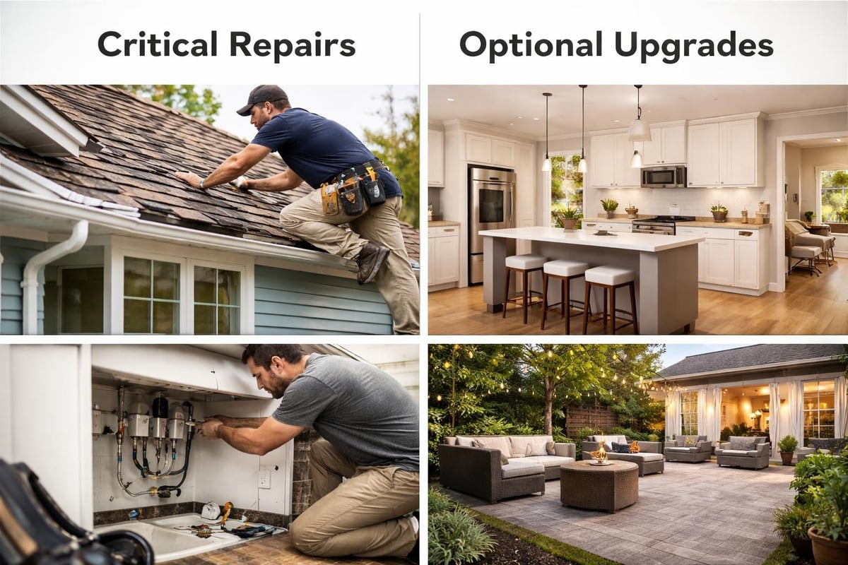 Home repair priorities for sellers
