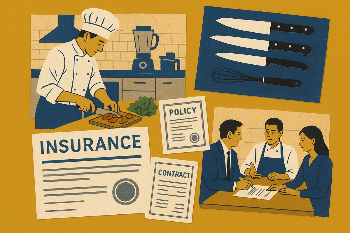 Types of Insurance Cover for Private Chefs