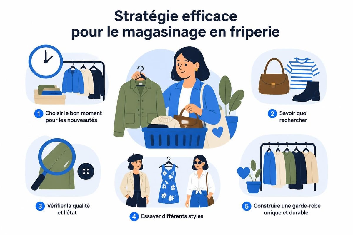 Stratégie de shopping en friperie