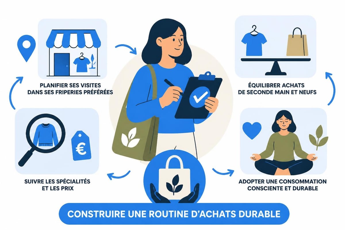 Organisation des achats en friperie