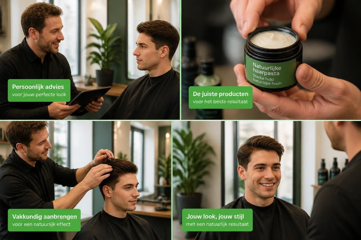 Professional salon styling