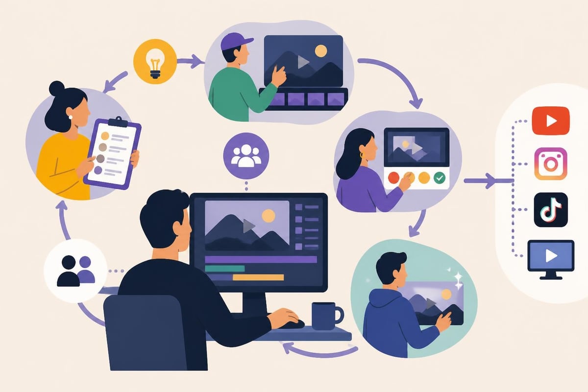 Editor collaboration process