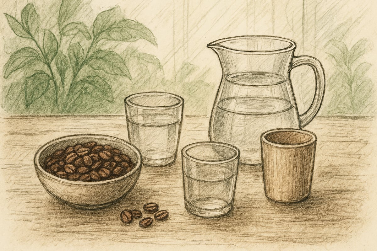 The Beans and Water: The Foundation of a Magical Brew