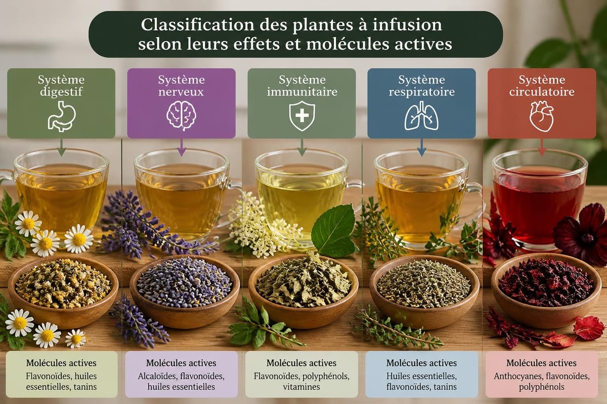 Bienfaits thérapeutiques par système corporel