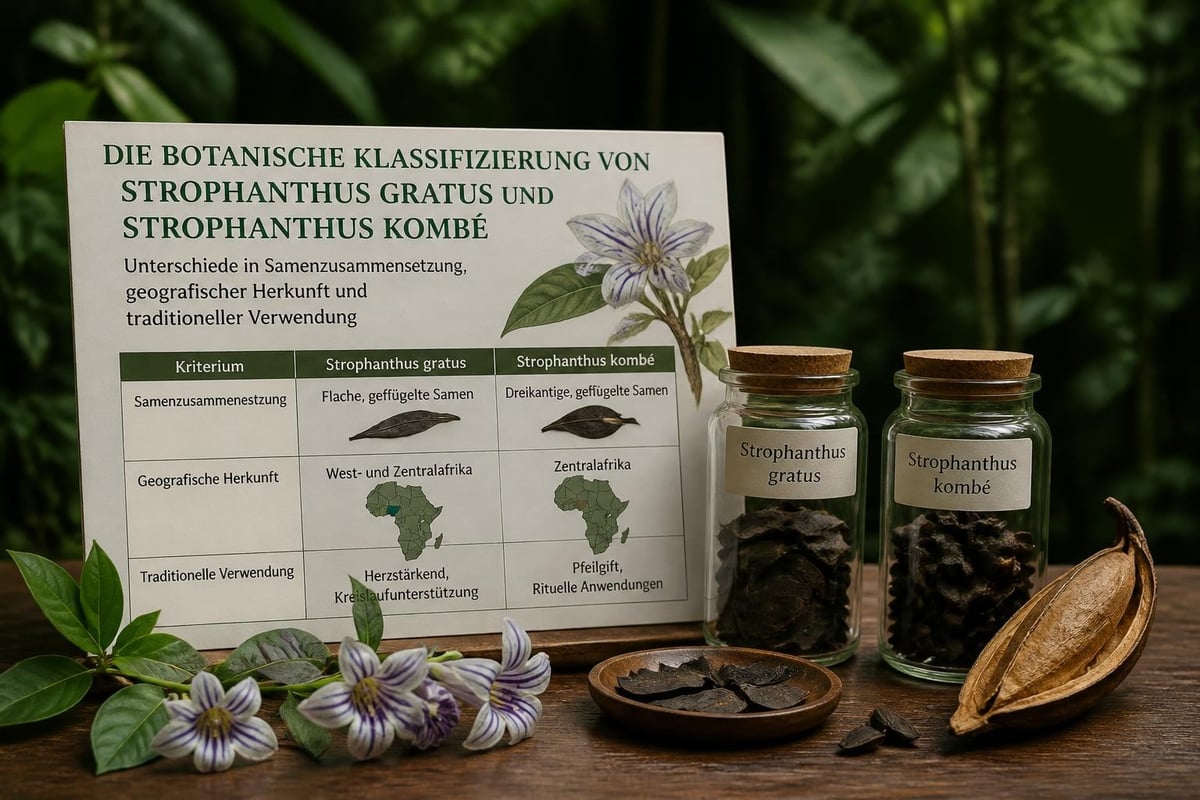 Strophanthus botanische Entwicklung