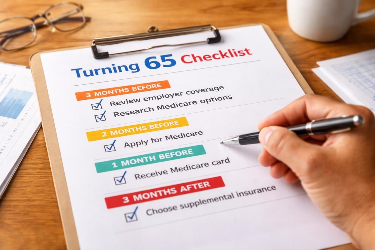 Applying for Medicare at 65: Complete Guide for 2026 3 Medicare enrollment checklist