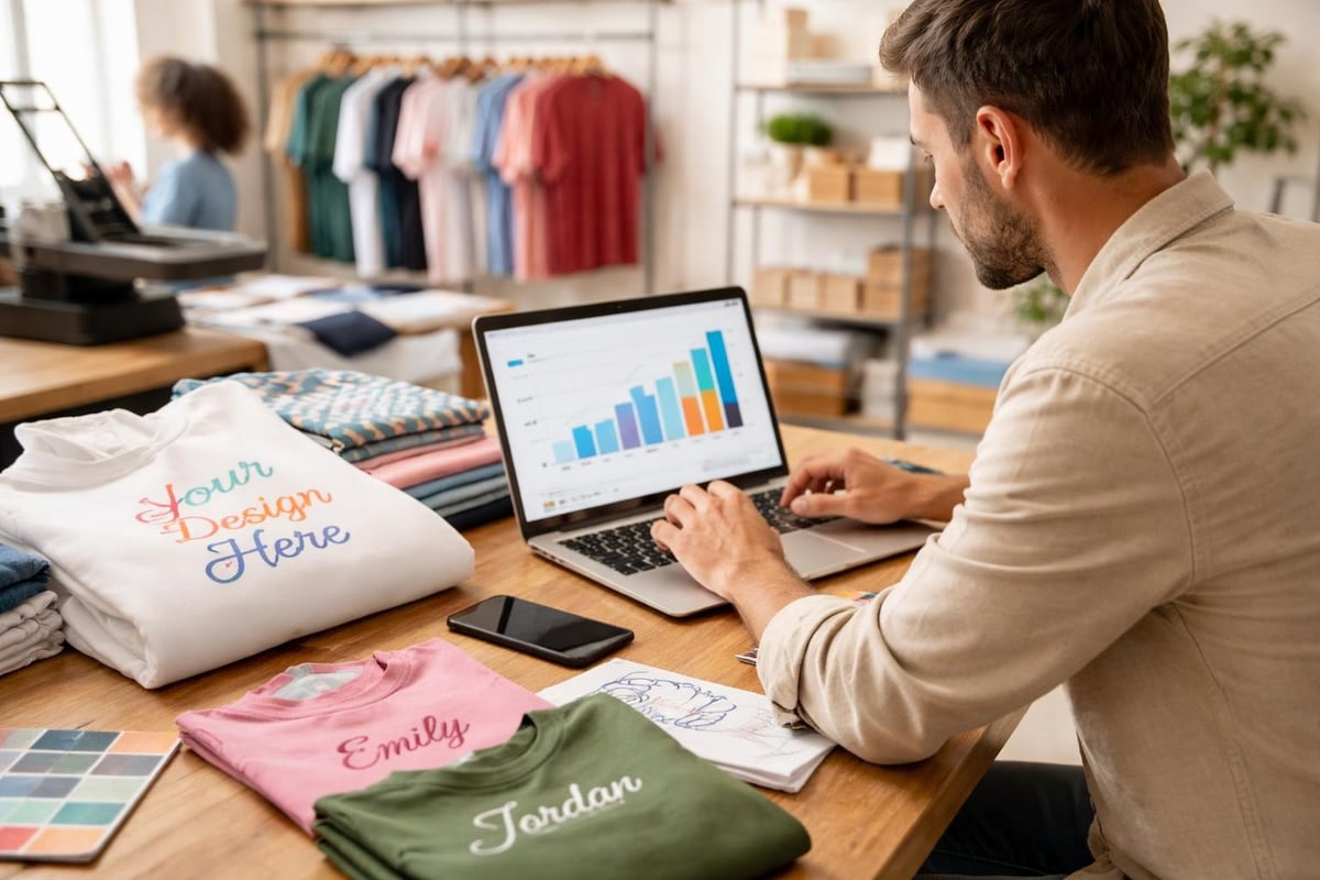 Custom apparel market growth trends