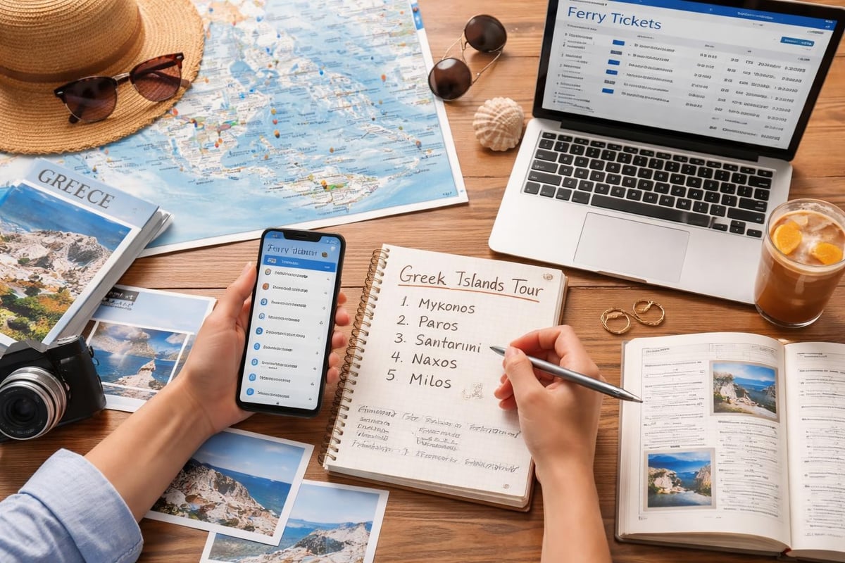 Island hopping logistics