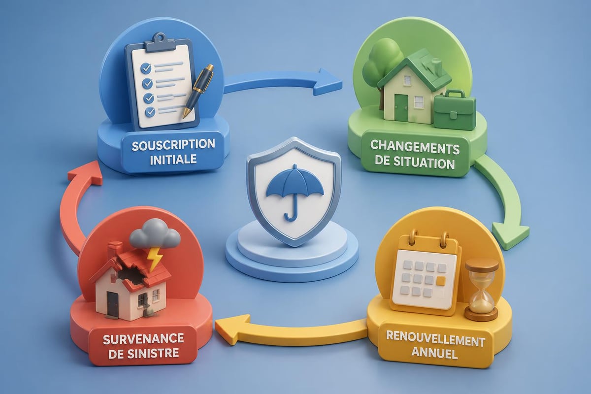 Processus de déclaration de modification