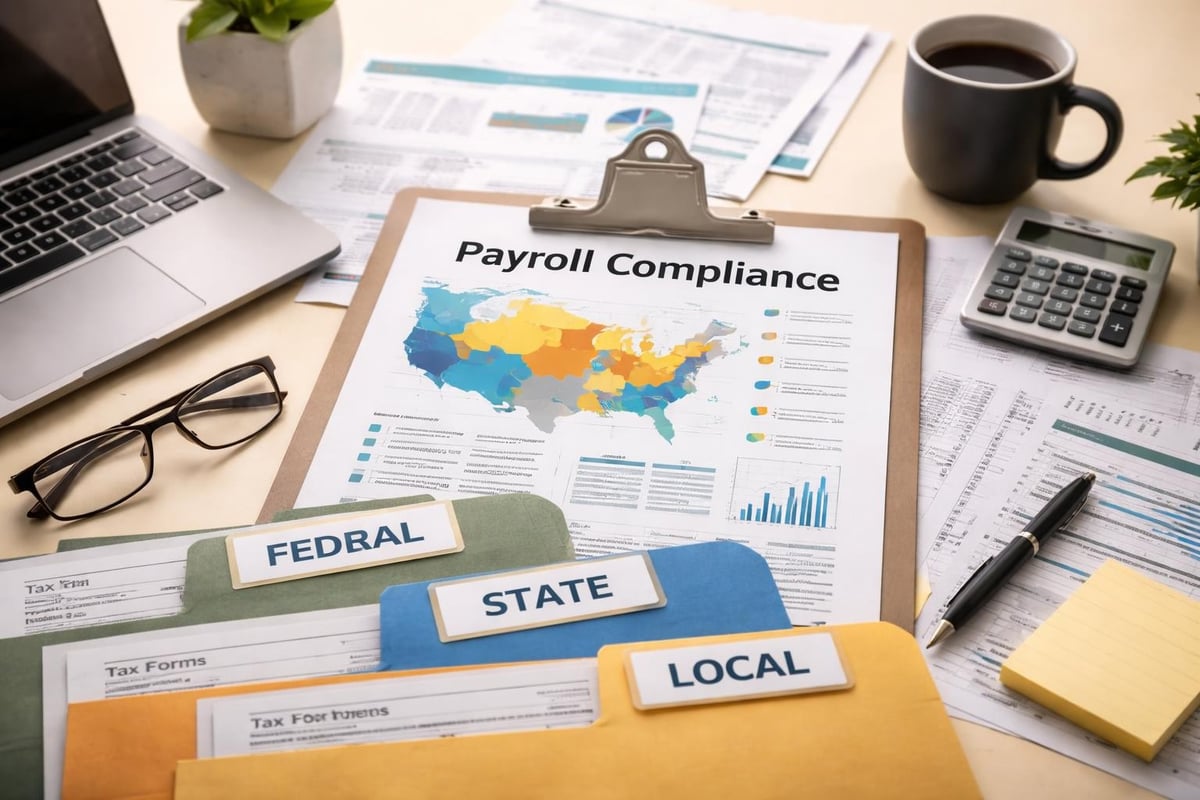 Multi-jurisdictional payroll compliance