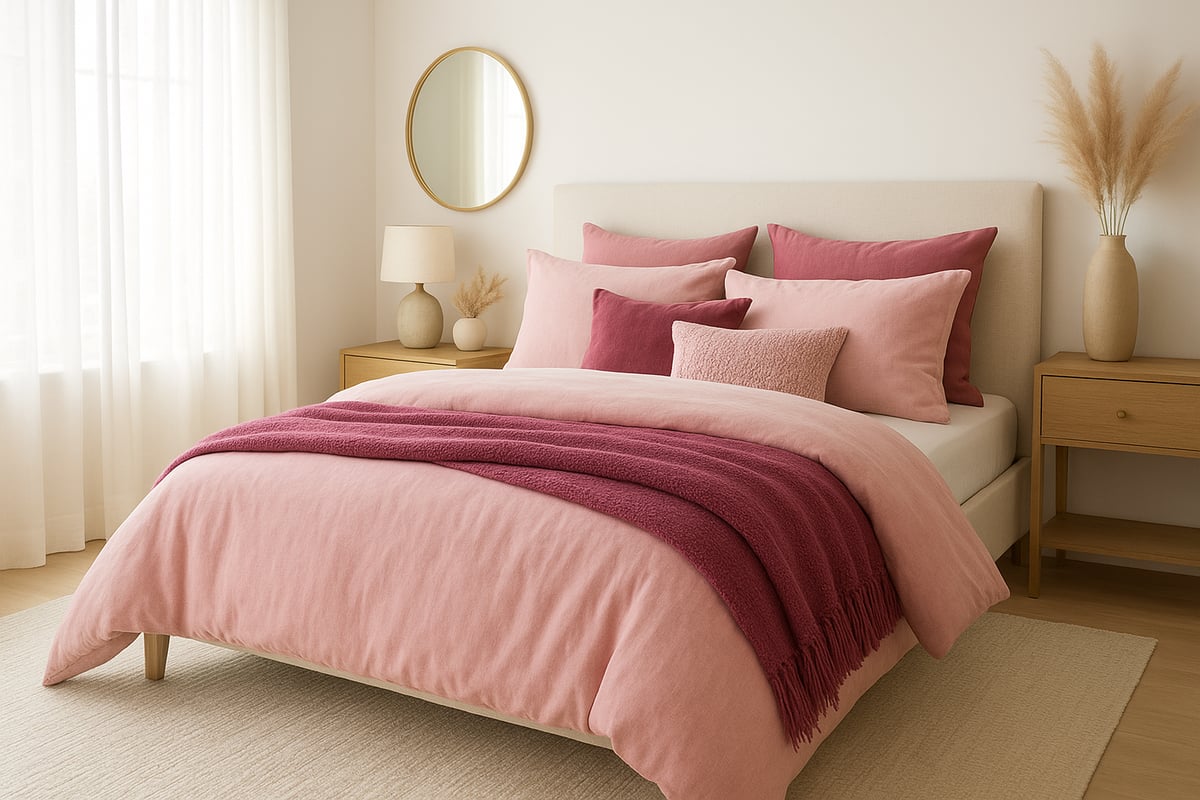 How to choose the perfect pink bedding for your style