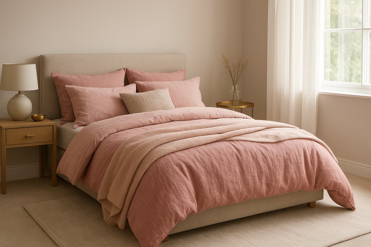 Why pink bedding is a timeless and versatile choice