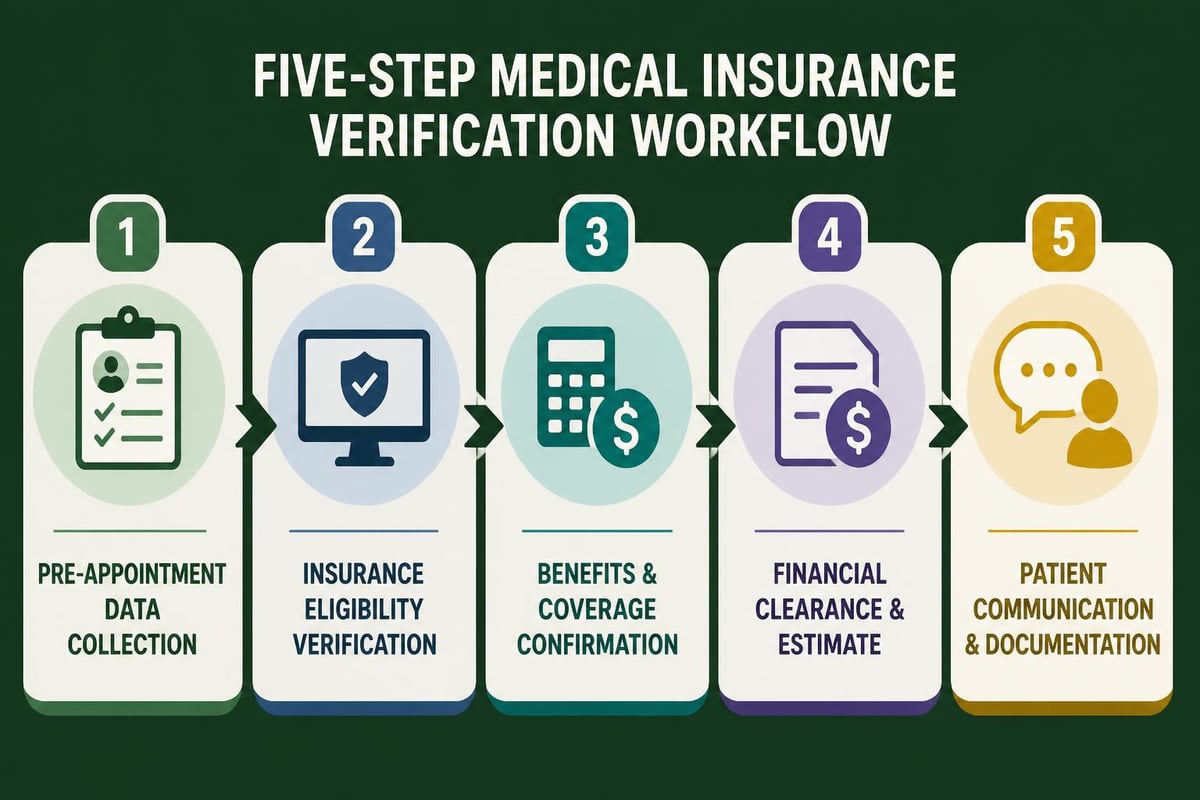 Verification workflow steps