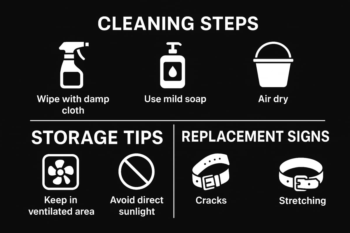 Lifting Belt Care and Maintenance Tips