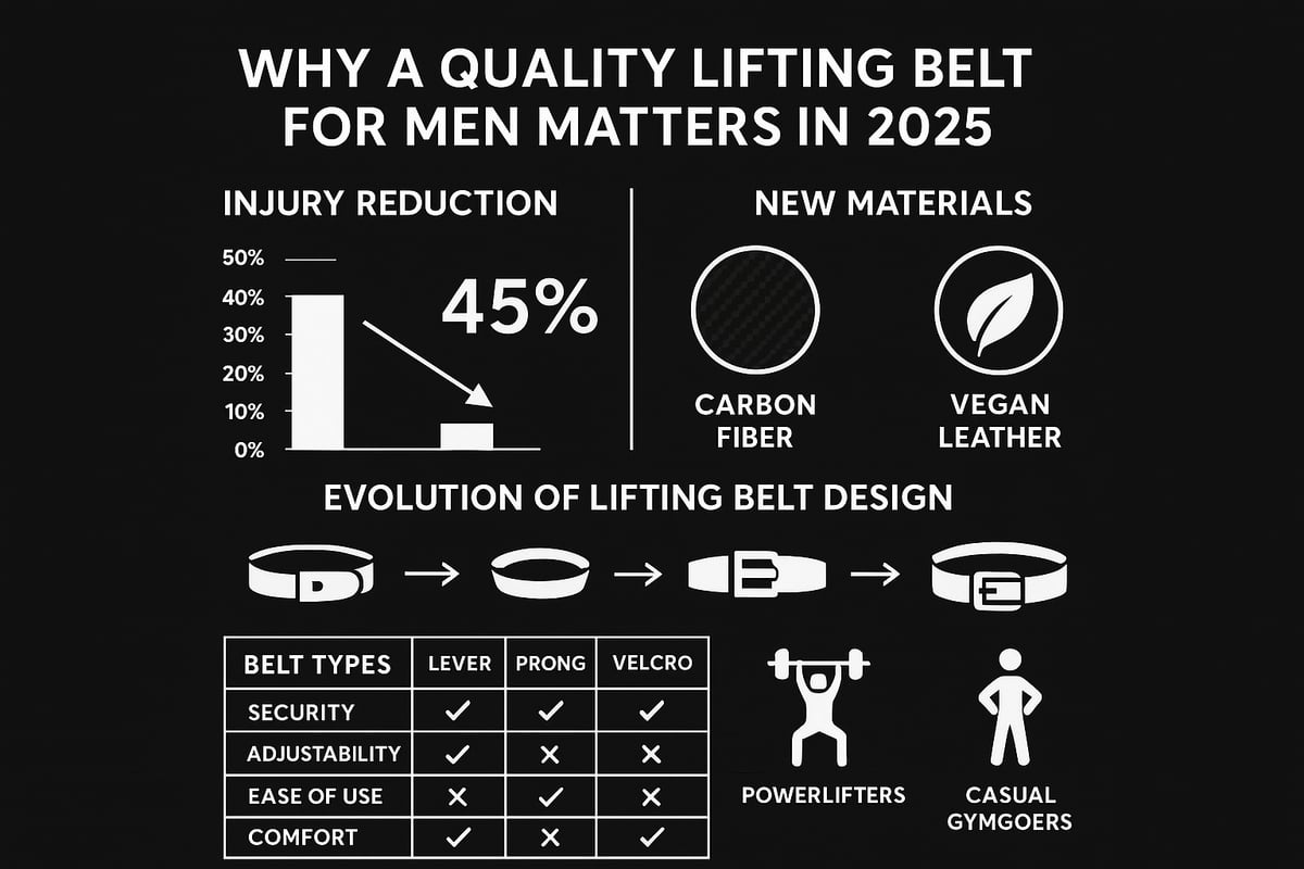 Why a Quality Lifting Belt Matters in 2025