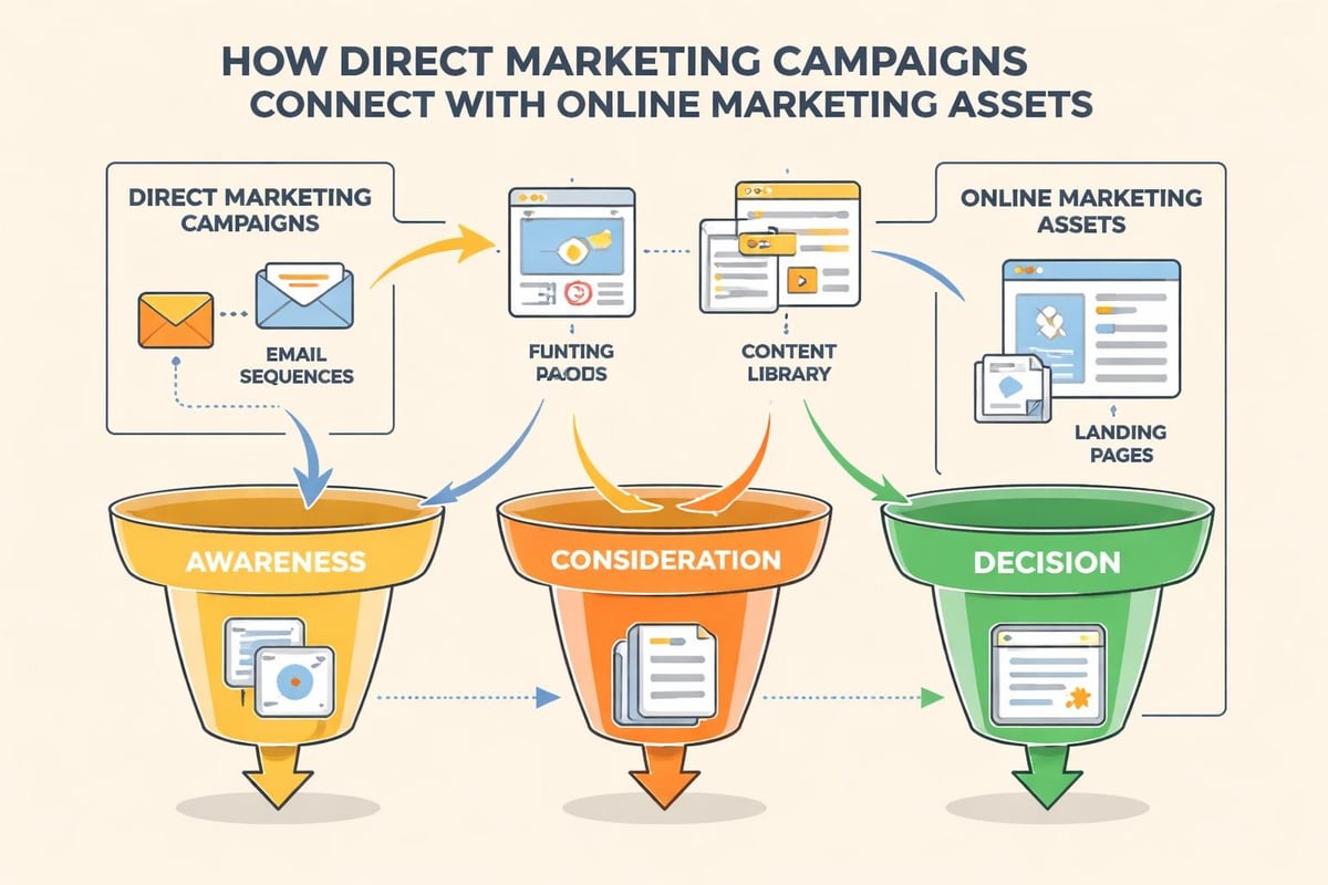 Direct and online marketing integration