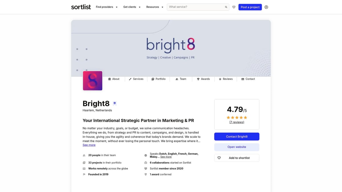 8 Beste Affiliate Marketing Companies Voor 2025 - Bright8
