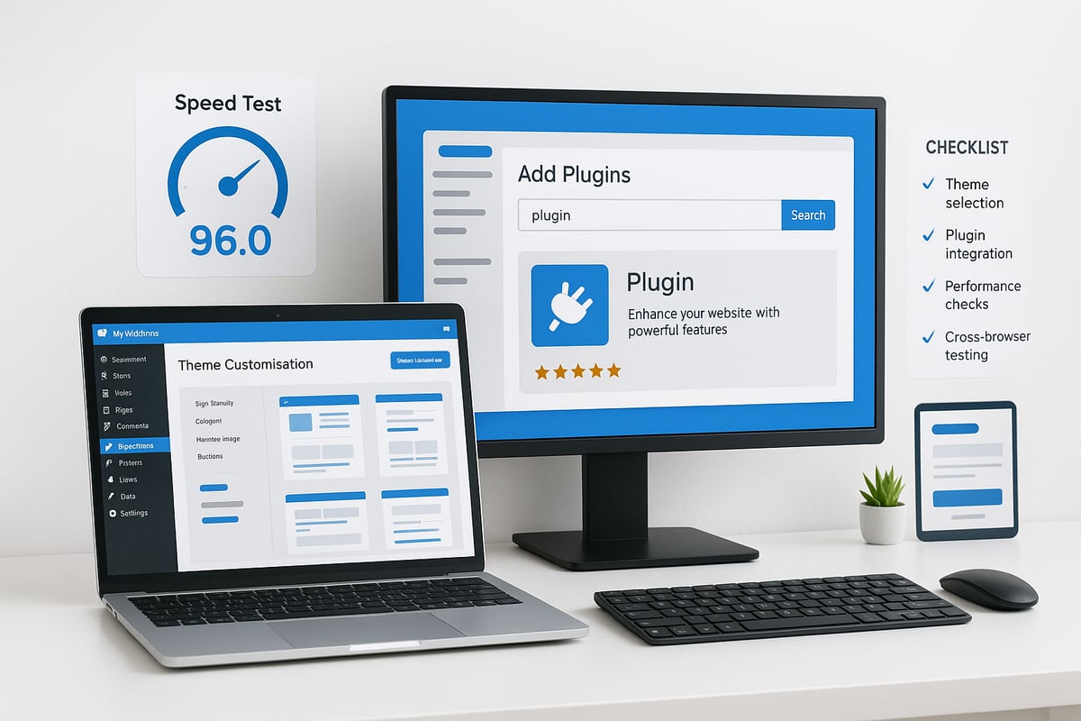 Building and developing your WordPress website