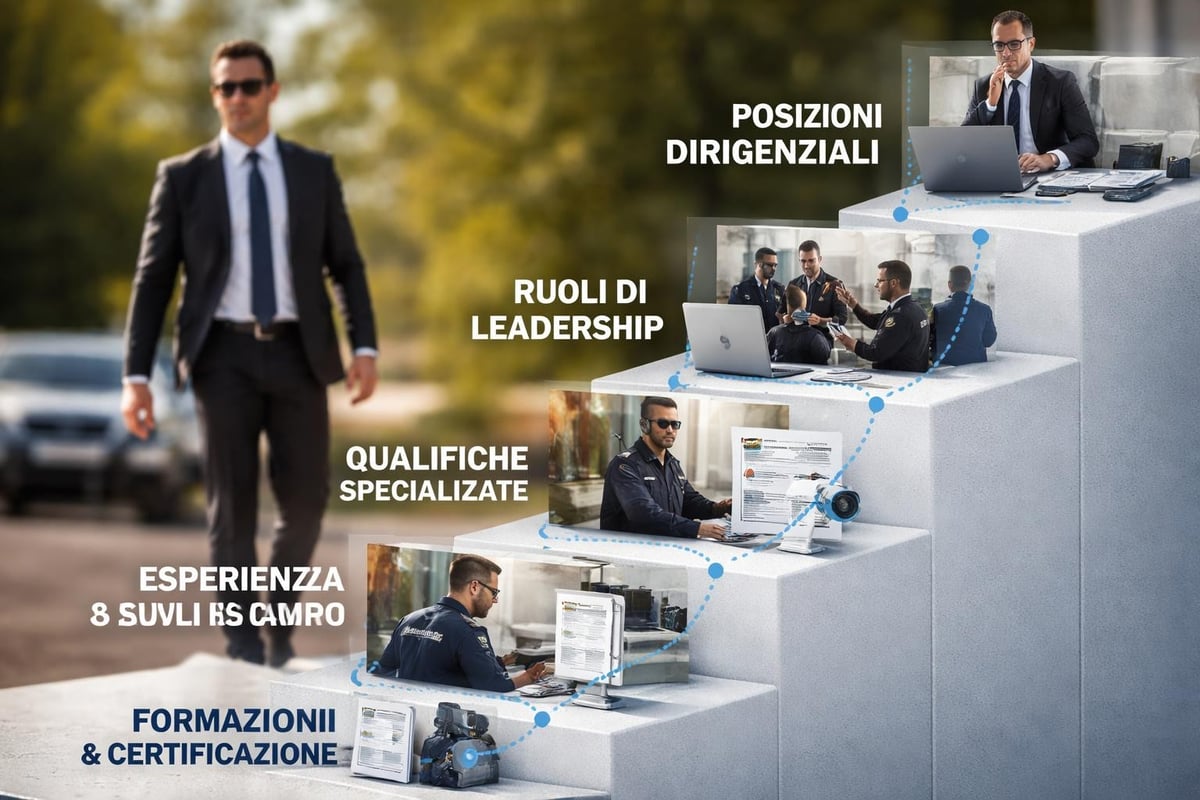 Carriera vigilanza privata