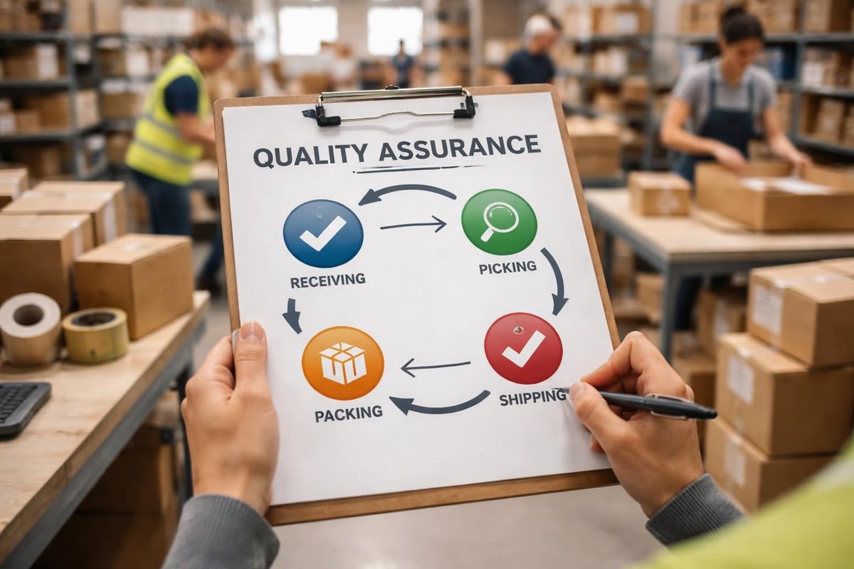 Quality control workflow