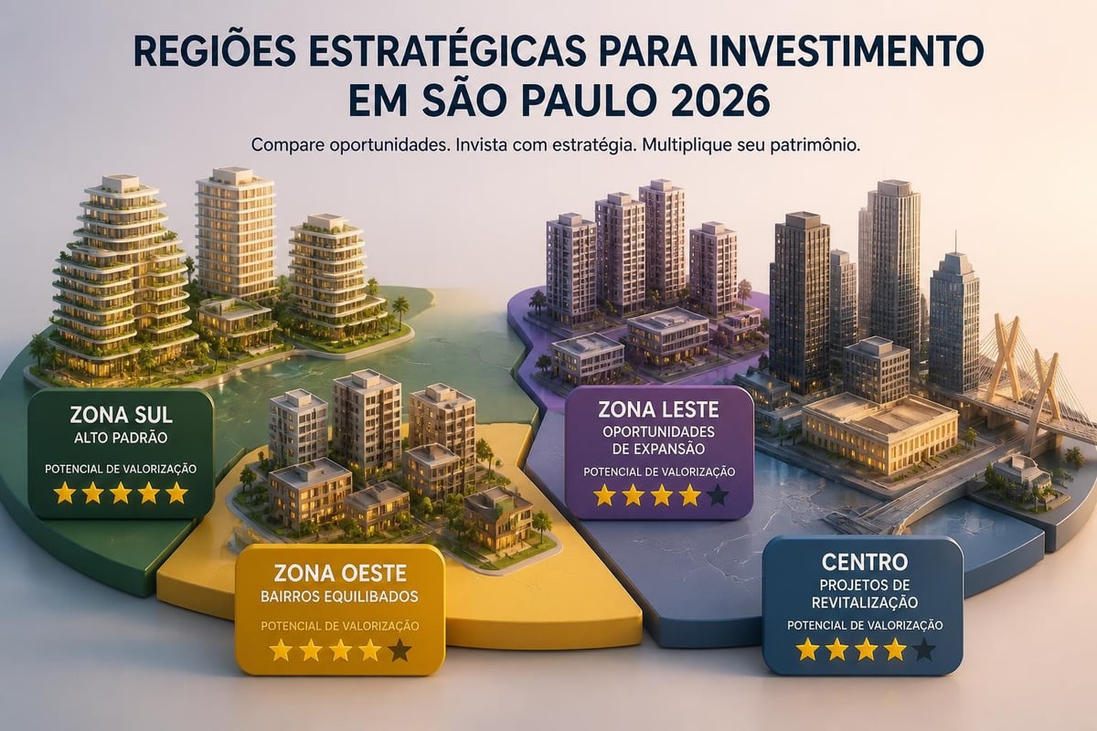 Regiões estratégicas São Paulo