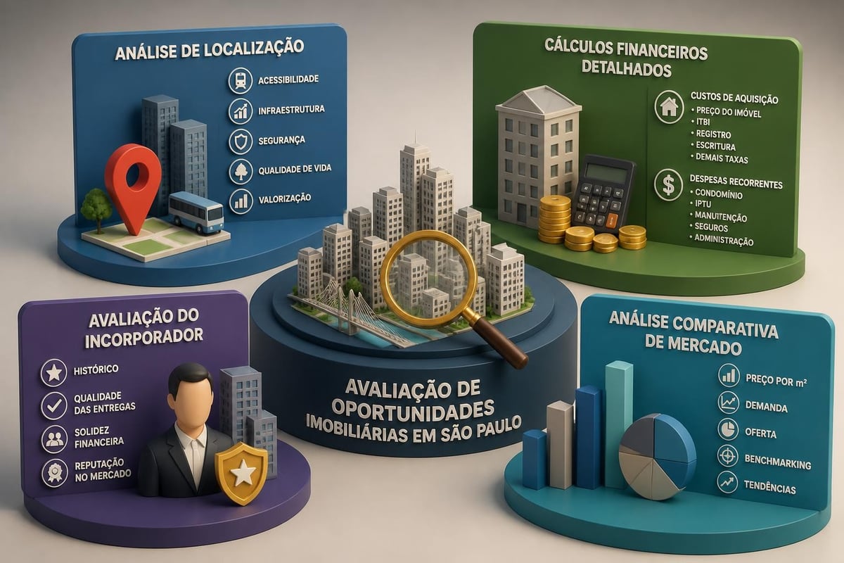 Avaliação oportunidades imobiliárias