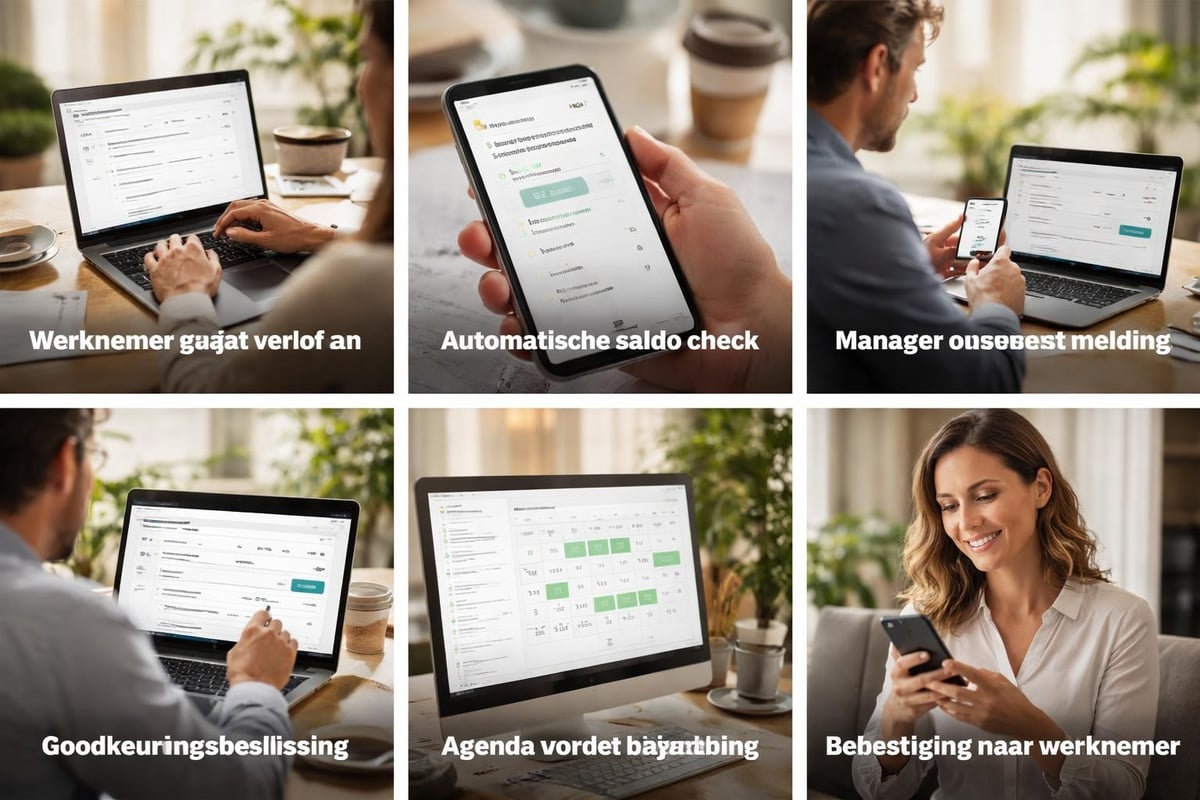HR verlof module workflow