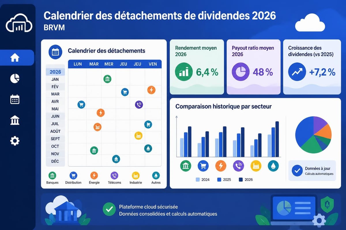 Dashboard dividendes BRVM