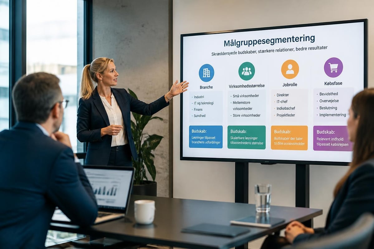 Målgruppesegmentering i B2B