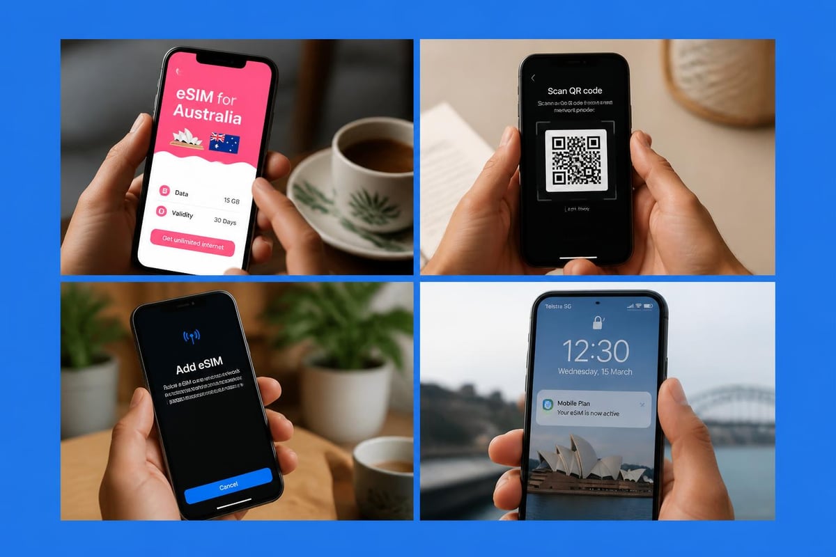 ESIM activation process steps