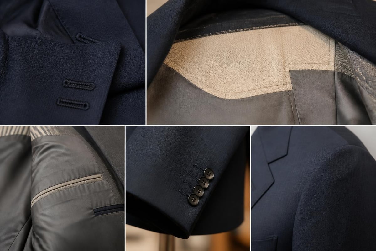 Quality tailoring details