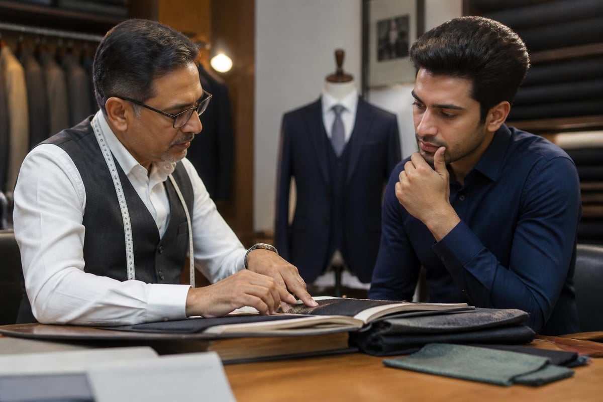 Research methods for finding tailors