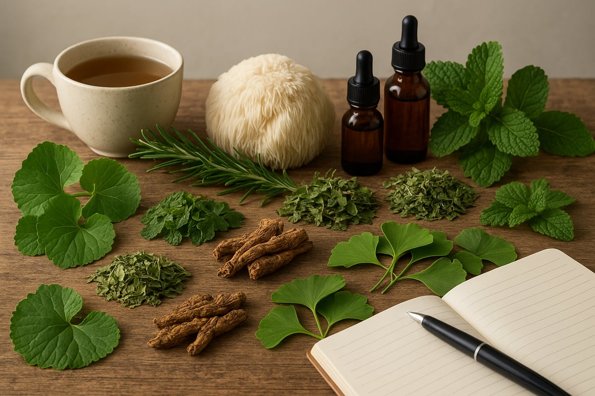 7 Essential Herbs To Help With Focus In 2026