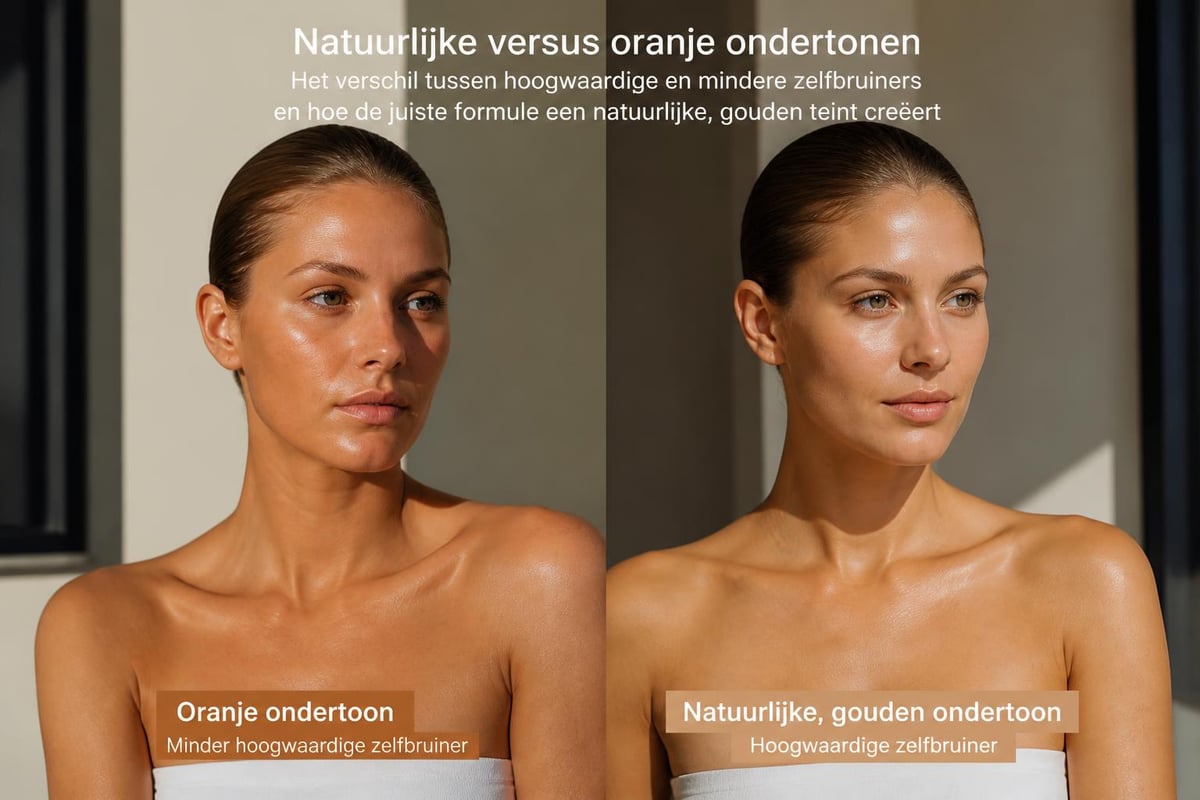 Self-tanner color nuances