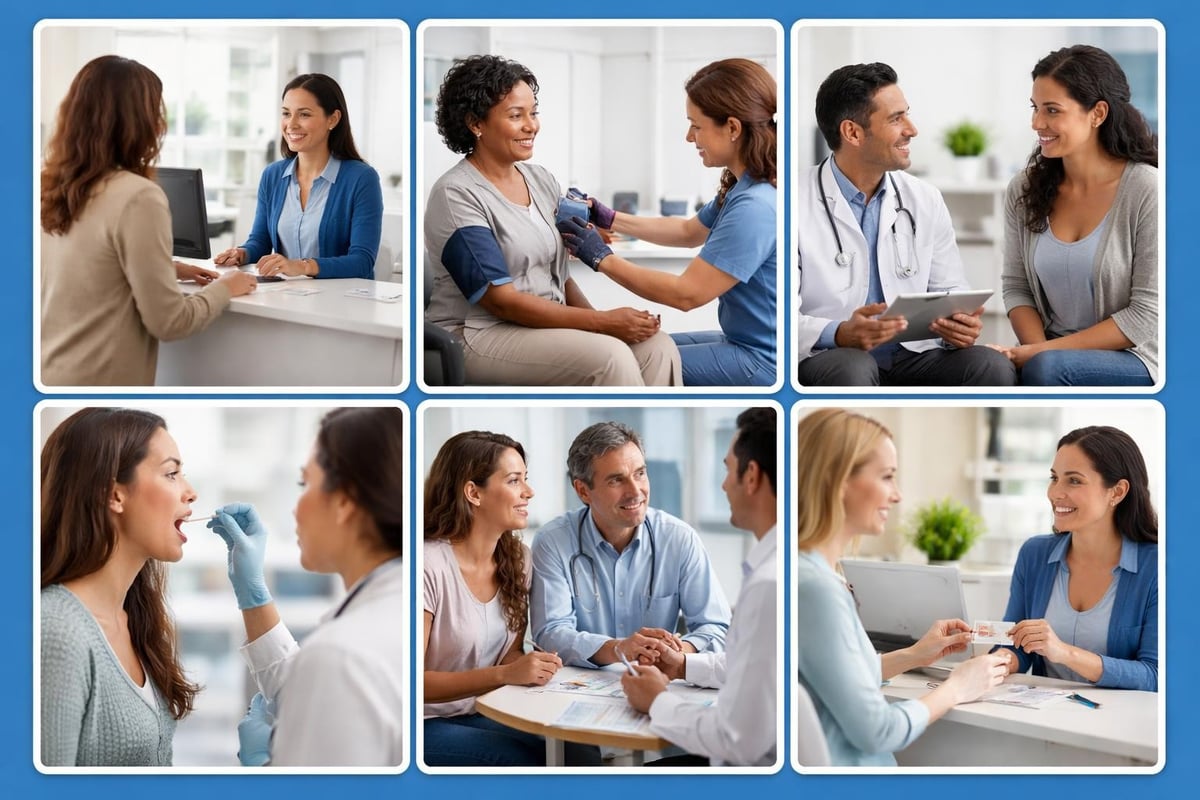 Family medicine visit workflow