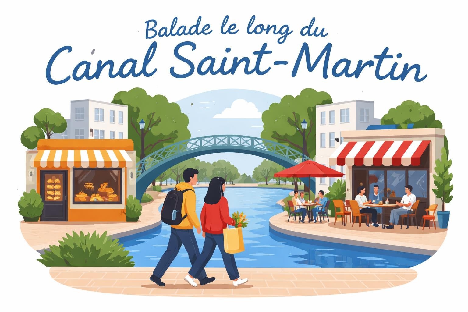 Balade Canal Saint-Martin : Itinéraire & Adresses Locales