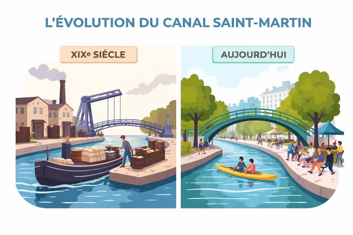 Histoire du canal Saint-Martin
