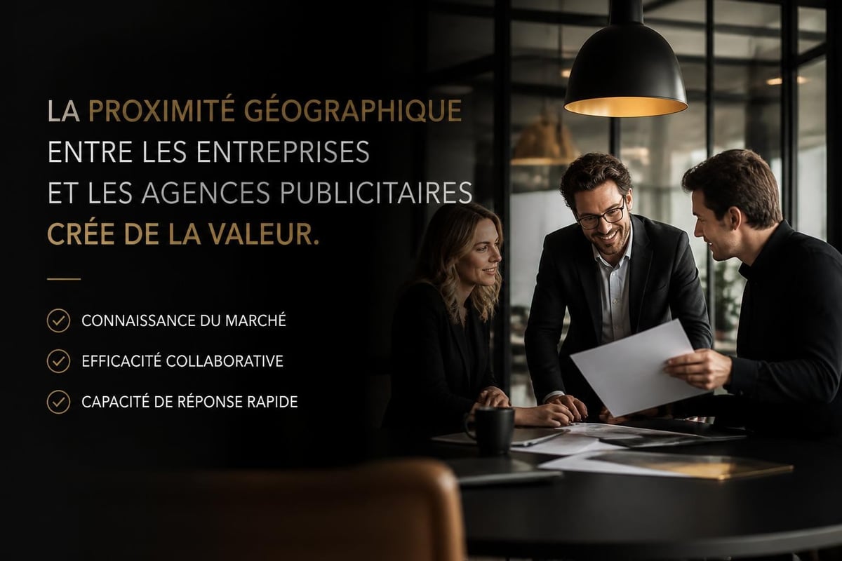 Local advertising agency proximity benefits