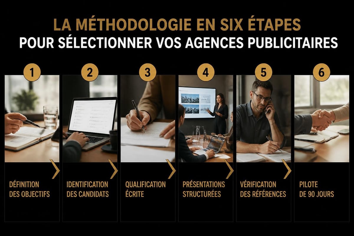 Agency selection process steps