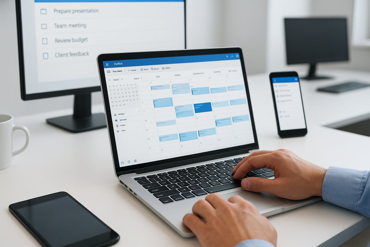 Calendario, Tareas y Gestión del Tiempo en Outlook 365
