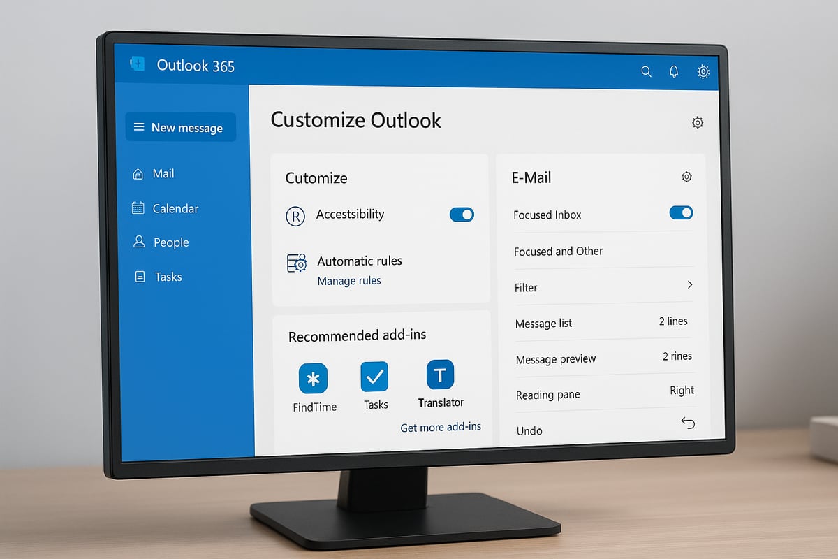 Personalización y Automatización en Outlook 365