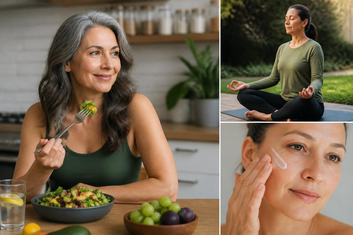 Natural skincare approaches for perimenopause