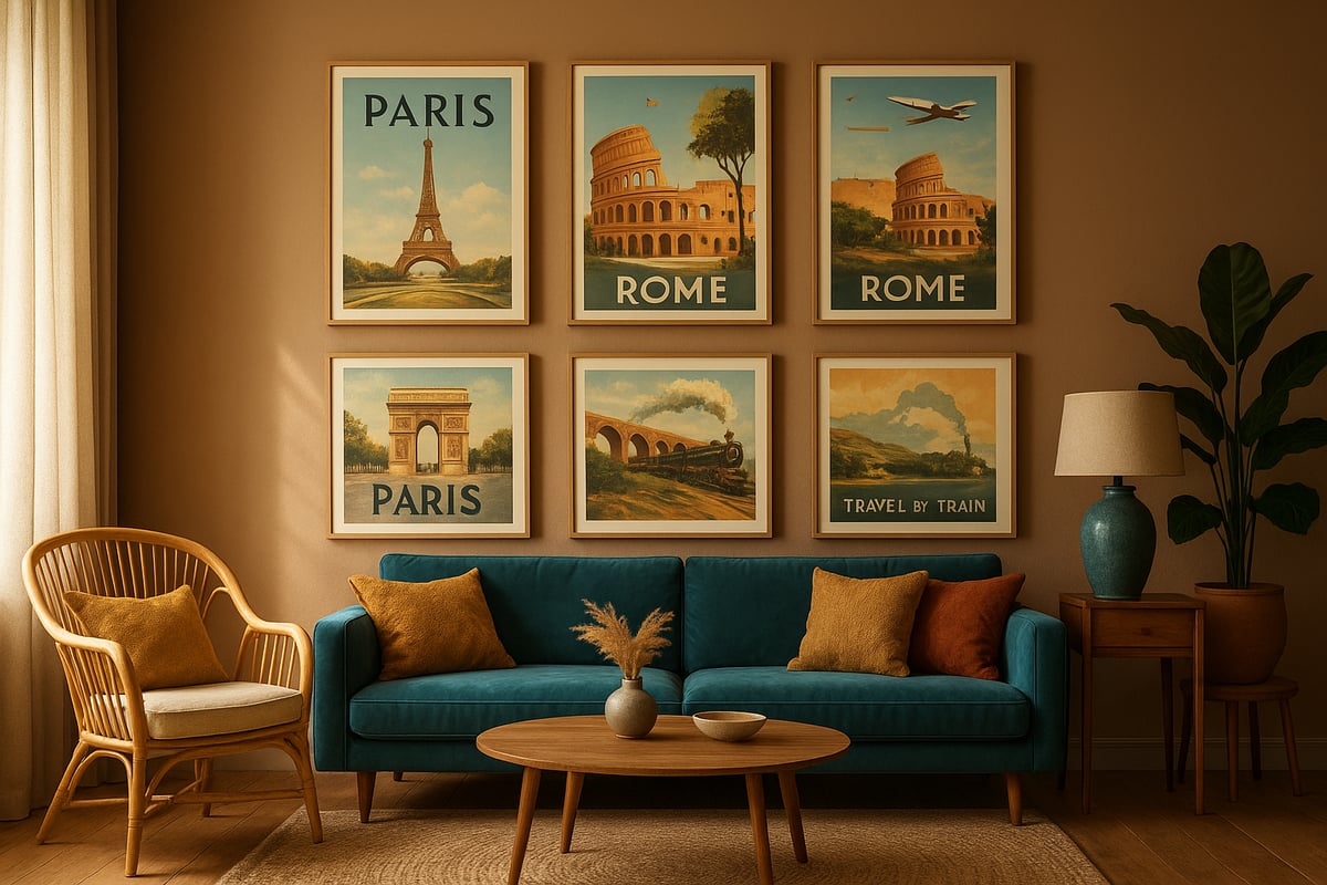 Choosing the Perfect Vintage Travel Wall Art for Your Space