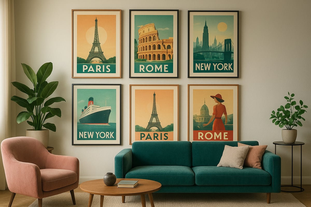 The Enduring Appeal of Vintage Travel Wall Art